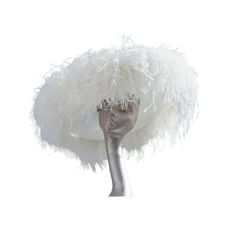 The most fabulous extra large feature hat in Ivory with a mass of 5 ply ostrich feathers in a boa formation a truly stunning masterpiece by Marie-Anne of Hats2go a statement piece for an daring Mother of the bride or a stand out in the crowd piece at Ascot or the Kentucky Derby. This hat can be made in many more colours so please email me if you are interested in ordering another colour. Please confirm your head size when payment is complete or hat the will be posted as already sized to a 57-58c Feathered Wide Brim Costume Hats For Evening, White Ostrich Feather Hat For Kentucky Derby, Evening Wide Brim Hat With Feathers, Evening Hats With Ostrich Feather Trim, Chic Evening Hats With Feather Trim, Elegant Feathered Hat For Winter, White Feathered Costume Hats For Races, Elegant Winter Hats With Feathers, Luxury Wide Brim Hat With Feathers