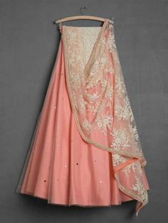 Peach Color Combination Dress, Peach Color Combination, Dress Saree, Lehenga Design, Anita Dongre, Wedding Indian