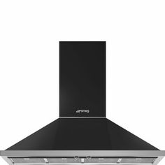 a black stove top oven sitting on top of a counter