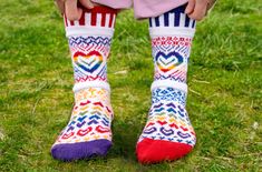 Our Love Crew Socks are the ultimate celebration of love! Bursting with rich colors and playful patterns, these new socks embody the joy, vibrancy, and excitement that make love so amazing. Whether you're looking for a special gift for your significant other, BFF, or even your mom or dad, our Love Socks are the perfect way to show someone just how much you care! Colors in this sock: White, Cherry Red, Indigo Purple, Royal Blue, Green and Sherbet Orange. Solmate Socks, T Shirt Factory, Indigo Purple, Matching Socks, Stylish Socks, Make Love, Recycled Yarn, Wool Socks, Sock Gifts