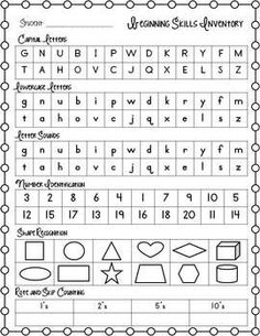 the worksheet for teaching shapes and numbers to teach students how to use them