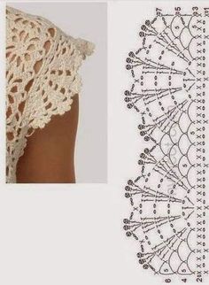 an image of a crochet lace pattern