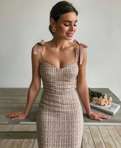 Gaun Fashion, Dresses Ideas, Classy Dress, Fancy Dresses, A Dress, Look Fashion, Classy Outfits