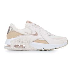 Women's Nike Air Max Excee Sneakers | Shoe Carnival White Air Max Outfit, Sneakers Fashion Nike, Pink Volleyball, Nike Volleyball Shoes, Volleyball Sneakers, Best Volleyball Shoes, Nike Volleyball, Air Max Excee