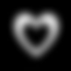 a black and white image of a heart