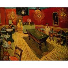 Night Cafe 1888 Poster Print by Vincent Van Gogh Image 1 Vincent Willem Van Gogh, Night Cafe, Vincent Van Gogh Art, Arte Van Gogh, Indoor Door Mats, Van Gogh Art, Paul Gauguin, Oil Painting Reproductions, Post Impressionists