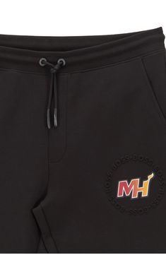 It's easy to rep your favorite team in the stands or on the streets in logo-marked sweatpants made for comfort from a soft, stretchy cotton blend. 83% cotton, 14% polyester, 3% elastane Machine wash, line dry Made in Turkey Miami Heat, Favorite Team, The Streets, Hugo Boss, Labor, Nba, Mens Short, Miami, Sweatpants