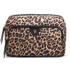 Nwt Victoria’s Secret Glam Bag Travel Makeup Pouch Leopard Print Color: Leopard About This Product: Go Glam. This Bag Fits All Your Makeup Essentials, Whether Packed In Your Carry-On Or Tucked In Your Work Tote. 8.9"L X 3.5"W X 6.1"H Zip Closure 1 Exterior Zip Pocket, 3 Interior Mesh Pockets Partially Made From Recycled Materials Fits: All Makeup, Full-Size Perfumes, Lotions Imported 11249996 Composition: Body: 100% Recycled Polyester Trim: 70% Polyurethane 30% Polyester Lining: 100% Recycled Po Vs Makeup Bag, Victoria Secret Makeup Bag, Vs Makeup, Scandi Girl, Backpack Ideas, Makeup Vs No Makeup, School Bag Essentials, Leopard Bag, Victoria Secret Tote Bags