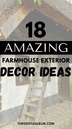 Looking for the best farmhouse exterior ideas? Look no further! This post shows you 18+ farmhouse exterior ideas, farmhouse exterior design, farmhouse exterior decor, farmhouse exterior design ideas, farmhouse exterior lighting, farmhouse exterior flowers, farmhouse exterior color palette, and more!