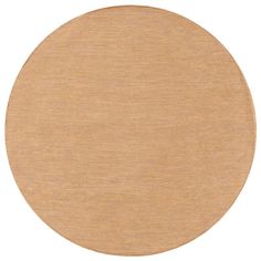 a round wooden table top on a white background