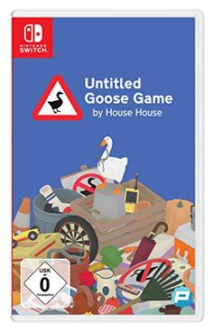 the nintendo wii game is shown with an image of a duck in a boat surrounded by garbage