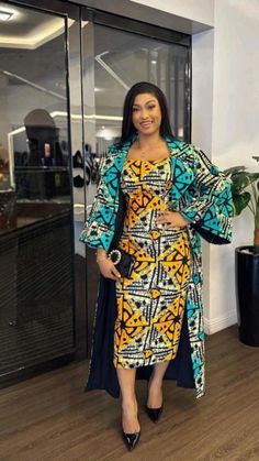 Ankara Straight Gowns Long, Ankara Straight Gowns, Straight Gown, Gown With Jacket, Ankara Gowns, Ankara Gown, Design Dresses, African Design Dresses, African Design