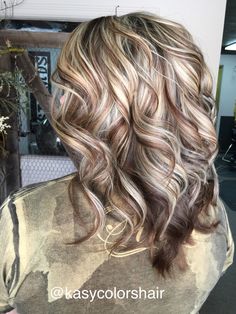 Blonde highlight & brown lowlight @kasycolorshair #lewisburgtn #strandssalon Highlight Brown, Blonde Highlight, Low Lights Hair, Hair Color Highlights, Hair Color And Cut, Fall Hair Color, Long Blonde Hair, Great Hair, Blonde Hair Color