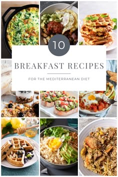 10 breakfast recipes for the mediterranean diet