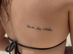 Viva Tattoo, Viva La Vida Tattoo, Mendhi Tattoo, Inspo Tattoo, Viva La Vida, Makeup Tattoos