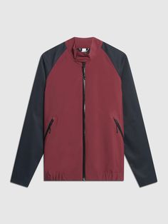 Waterproof Harrington Jacket - Burgundy - Ben Sherman Waterproof Zipper, Harrington Jacket, Old Shirts, Mod Fashion, Environmentally Friendly, Adidas Jacket, Laser Cut, Athletic Jacket, Mesh