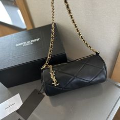 Saint Laurent, Cowhide Leather, Exquisite Bag Shape, Practical Ysl Metal Buckle On The Bag Mouthflawless Hardware, Exquisite Details And Handcrafted A Size: 20 10cm Black Ysl Purse, Ysl Tassel Bag, Ysl Fur Bag, Ysl Black Envelope Bag, Saint Laurent Bag. Cheap, Bags Ysl, Bag Saint Laurent, Saint Laurent Bags, Saint Laurent Bag