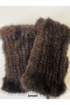 Linda Richards Mink Hand Warmers MK-01 | Brown Get Things Done, Mink Fur, Staple Pieces, Hand Warmers, Keep Warm, Stay Warm, Final Sale, Gloves