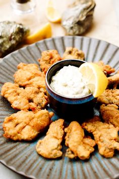 Fried Oysters Recipe | Cozymeal Oyster Recipes Raw, Oyster Party, Oyster Roast, Lobster Recipes, Tartar Sauce, Sweet Pickles