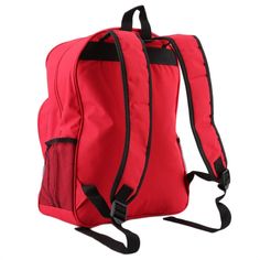 An ideal gift for health care, designed to help you organize your med supplies 	Suitable for hiking, camping, and backpacking trips, with full open zipper for easy pick-and-place items 	Water-resistant and eye-catching design so it can be easily identified as a first aid bag for emergency situations 	Material: Nylon 	Size: 40 x 3o x 15cm; Weight: 430g 	Package Includes: 	1 x Emergency Backpack First Aid Kit Bag Durable Backpack For Camping, Durable Backpack For Outdoor Activities, Durable Standard Backpack For Camping, Durable Functional Backpack For School, Red Backpack With Zipper Closure For Outdoor Activities, Portable Backpack For Outdoor And Back To School, Durable Rectangular Backpack For Hiking, Portable Backpack For Back To School And Outdoor, Durable Practical Backpack For Camping