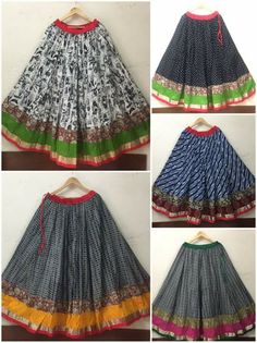 F Unique Skirts Design, Lengha Blouse Designs, Indian Dress Up, Mirror Work Blouse Design