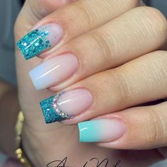 Long Acrylic Nail Designs, Nails Design With Rhinestones, Ballerina Nails, Acrylic Nails Coffin Short, Xmas Nails