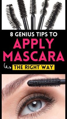 Applying Mascara Tips, Mascara Tips And Tricks, Mascara Techniques, Regrow Eyebrows, Mascara Routine, Dry Mascara, Mascara Tutorial, Applying Mascara, Mascara Hacks