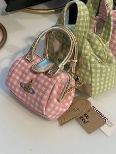 Vivienne Westwood Bags, Pastel Outfit, Girly Bags, Fancy Bags, Pink Purse, Pretty Bags, Purse Strap, Cute Bags, Lady Dior Bag