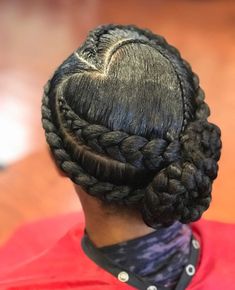 Mma Braids, Crown Rolls Braids Black Hair, Clinical Hairstyles, Intricate Braids Black, Formal Braided Updo Black Hair, Military Hairstyles For Black Women, Braided Ponytail Black Hair, Red Mohawk, Feedin Cornrows