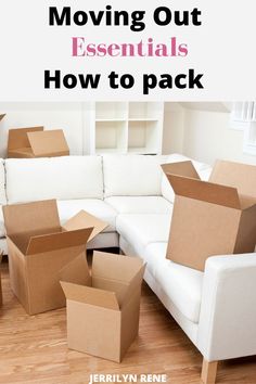 moving out essentials how to pack