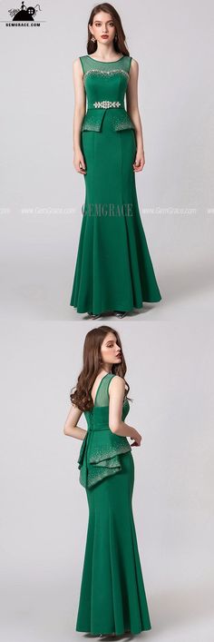 2019 Fitted Green Mermaid Formal Evening Dress For Woman Ref#M05 at GemGrace. #WeddingGuestDresses Shop now to get $10 off. Pro custom-made service for wedding dress, formal dress. View Bridal Party Dresses,Special Occasion Dresses,Wedding Guest Dresses,Formal Dresses for more ideas. Click to shop now! #BuyableWeddingGuestDresses Wedding Guest Dresses Formal, Occasion Dresses Wedding Guest, Dresses Wedding Guest, Green Mermaid, Occasion Dresses Wedding, Formal Evening Dress, For Wedding Dress, Standard Dress, Bridal Party Dresses