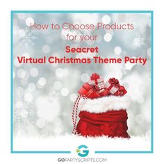 a christmas theme with the words how to choose products for your nonwex christmas theme party