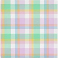 a pastel colored plaid pattern