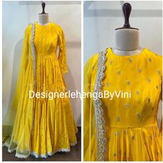 Custom made booti embroidered gown with dupatta perfect for all festive and wedding occasions. Size- Custom made as per your size so message us for the size chart. Manufacturing time- 7-9 days All size available from S to 5XL. Fabric details- Chinon Silk Dupatta- Net with sequins Colours can be customised. Festive Maxi Anarkali Set With Dori Work, Festival Anarkali Set With Dori Work Maxi Length, Wedding Churidar With Dori Work, Maxi Length, Wedding Maxi Churidar With Dori Work, Wedding Maxi Length Churidar With Dori Work, Yellow Anarkali Gown With Sheer Dupatta, Festival Maxi Length Dupatta With Dori Work, Festival Maxi-length Dupatta With Dori Work, Festival Maxi Dupatta With Dori Work