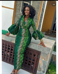 African Dress Wedding, Africa Outfits, African Party Dresses, Dress Ankara, African Inspired Clothing, African Wedding Dress, African Fashion Ankara, Dress African