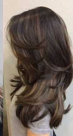 Hair Streaks, Dyed Hair Inspiration, Hairstyles For Layered Hair, Mom Hairstyles, Low Lights Hair