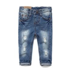 PRICES MAY VARY. This jean is suitable for 6-12 month,12-18 month,18-24 month,2-3 years,3-4 years,4-5 years,5-6 years,6-7 years,7-8 years baby toddler little girl boy Stone washed denim pants,soft to wear,distressed fashion,damaged holes Adjustable elastic band inside,Cute design,Straight line Washed look for a comfy feeling and fashion Designed to be an everyday go-to for your child's wardrobe About KIDSCOOL SPACE

 KIDSCOOL SPACE is a professional kids jean manufacturer & seller over decades,w Washed Denim Pants, Distressed Fashion, Popular Jeans, Ripped Denim Pants, Space Baby, Denim Jeans Ripped, Bodysuit Jumpsuit, Cotton Romper, Jeans Kids