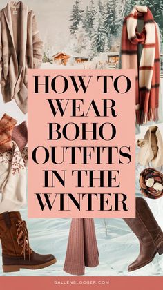 Boho Turtleneck Outfit, Relaxed Boho Style Outfit Casual, Boho Concert Outfit Winter, Classy Boho Outfits, Boho Layered Outfits, Boho Chic Aesthetic Outfit, Boho Womens Outfits, Boho Layering Outfits, Boho Chic Winter Outfits