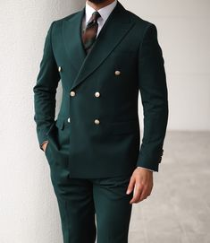 Emerald Green Double Breasted Suit Men, Suits For Men Graduation, Double Brest Suit Men Wedding, Emerald Green Suits For Men Wedding, Graduation Suits For Men, Mens Suits 2023, Emerald Suit Mens, Green Double Breasted Suit Men, Formal Suits Men Wedding