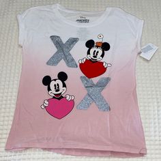 New Disney Mickey And Minnie Mouse Shirt Nightmare Before Christmas Girl, Kids Disney Shirts, Minnie Mouse Shirt, Disney Mickey And Minnie, Baby Orange, Mickey Mouse Halloween, Minnie Mouse Shirts, Mickey Shirt, Minnie Mouse Pink