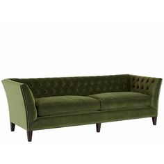 Duncan Emerald Sofa - Chapin Furniture Mcm Sofa, Green Couch, Green Sofa, Tufted Sofa, Living Room Spaces, Chesterfield Sofa, Universal Furniture, 2 Seater Sofa, Upholstered Sofa