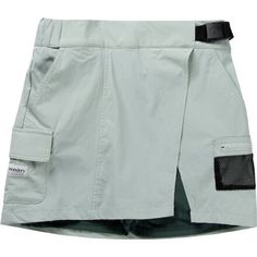 Wondery Ephedra Trail Skort - Women's - Clothing Hiking Techwear Shorts With Multiple Pockets, Techwear Shorts For Outdoor Activities, Techwear Cargo Shorts For Outdoor Activities, Functional Skort With Pockets For Summer, Functional Summer Skort With Pockets, Functional Cargo Shorts For Camping, Functional Cargo Pocket Shorts For Camping, Nylon Bottoms For Outdoor Activities, Casual Skort For Summer Outdoor Activities