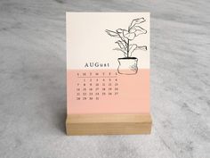 Calendar Favorite Story 2022 House Plants Desk Calendar, standard size Flat Desk Calendar, Table Calendar Design, Creative Desk Calendar, Layout Quotes, Calendar Doodles, Desk Calendar Design, Mini Desk Calendar, Notes Project, Table Calendar