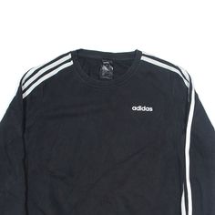 Item is in good used condition. >Size: M >Armpit To Armpit: 17" >Armpit To Cuff: 17" >Collar To Hem: 23" Three Stripes Branding Long Sleeve Sweatshirt For Sports Events, Three Stripes Sweatshirt For Sports Season, Long Sleeve Sweatshirt With Three Stripes For Sports, Three Stripes Cotton Sweatshirt For Sports Season, Cotton Sweatshirt With Three Stripes For Sports Season, Casual Sports Sweatshirt With Three Stripes Branding, Adidas Crew Neck Sweatshirt For Sports Events, Three Stripes Crew Neck Sweatshirt For Sports Events, Crew Neck Sweatshirt With Three Stripes For Sports Events