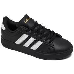 Nwob Womens Adidas Grand Court 2.0 Black White Faux Leather Tennis Sneaker 7 Color: Black, White Size: 7 Cloudfoam Comfort Material: Faux Leather Measurements (Sole): Length Heel - Toe: 10.4" Width: 3.9" Nwob, New Without Box. (Bag-Dd) ...Ran_kat307-4*** 1st 2-Pics Stock Photos Adidas Grand Court, Womens Adidas, Tennis Sneakers, Box Bag, Black Adidas, Adidas Shoes, Adidas Women, Womens Shoes Sneakers, Tennis