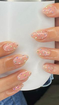 Birthday Nails Oval, Bow Nail Designs, Texas Nails, Nails Oval, Formal Nails, Texas Longhorn, Birthday Nails, Chic Nails, Nails Designs