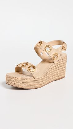 Larroude Milan Espadrilles | Shopbop Summer Sandals With Gold-tone Hardware And Ankle Strap, Summer Sandals With Ankle Strap And Gold-tone Hardware, Summer Ankle Strap Sandals With Gold-tone Hardware, Summer Sandals With Gold-tone Hardware And Round Toe, Summer Sandals With Gold-tone Hardware, Spring Sandals With Gold-tone Hardware And Round Toe, Spring Gold-tone Hardware Round Toe Sandals, Chic Gold Wedge Sandals With Buckle Closure, Hot Stamp