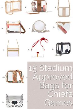 the ultimate guide to stadium approved bags for chefs and game changers, including purses