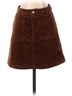 BP. Casual Skirt Size: X-Small Bottoms - used. 1% SPANDEX, 99% COTTON | BP. Casual Skirt: Brown Bottoms - Size X-Small Trendy Brown Skort With Pockets, Brown Cotton Skort, High Waist Brown Skort With Pockets, Brown Cotton Mini Skirt With Pockets, Fitted Brown Skirt With Pockets, Fitted Brown Skort With Pockets, Brown Mini Skirt With Pockets For Spring, Spring Brown Mini Skirt With Pockets, Brown Mini Skirt With Pockets