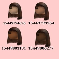 Brookhaven Hair Codes Baddie, Wig Cap Codes Berry Ave, Roblox Codes Braids, Light Skin Hair Codes, Roblox Codes For Hair, Berry Avenue Codes Hair, Berry Avenue Hair, Roblox Hairs, Black Hair Id Roblox